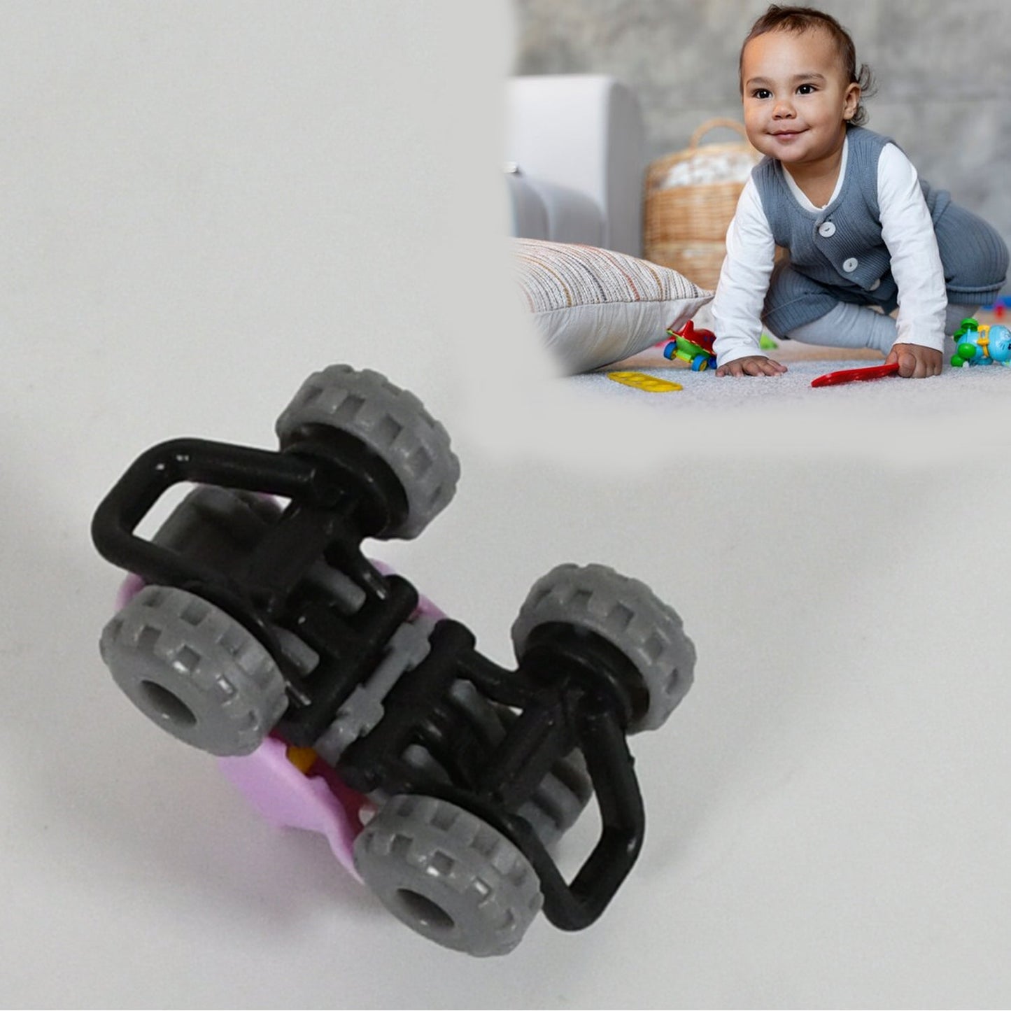Mini Monster Trucks Friction Cars for Kids Super Cars Blaze Toys Gifts