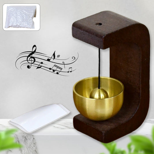 Adhesive Premium Desktop Japanese-Style Zen Bell (1 Pc)