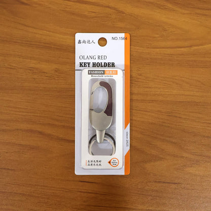heavy duty steel keychain