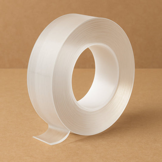 Sticky Double Sided Tape Washable Adhesive Tape Reusable (7×3 Cm / 1 Pc)
