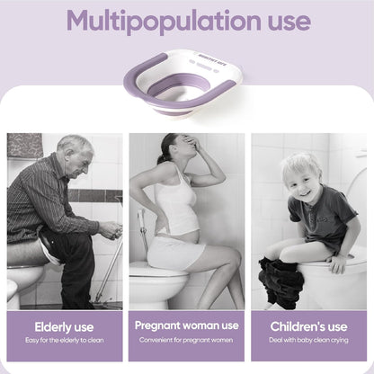 Foldable Home-Care Sitz Bath Basin
